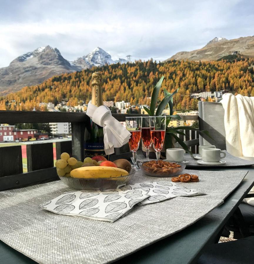 Apartament Swissme - 100Qm - Balkon - 2 Baeder - Parkplatz - Fussbodenheizung Sankt Moritz Zewnętrze zdjęcie