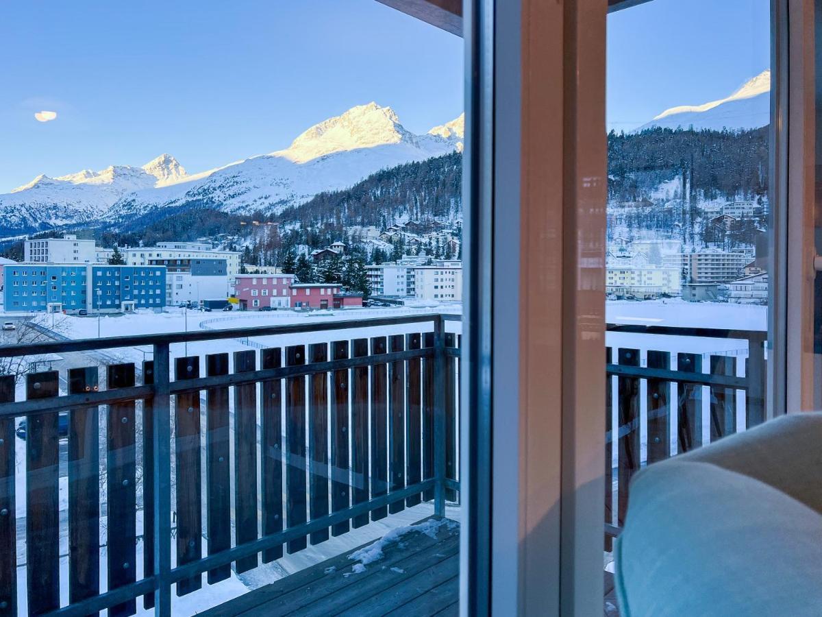 Apartament Swissme - 100Qm - Balkon - 2 Baeder - Parkplatz - Fussbodenheizung Sankt Moritz Zewnętrze zdjęcie