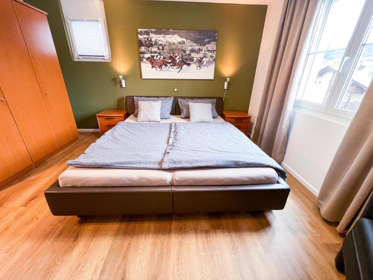 Apartament Swissme - 100Qm - Balkon - 2 Baeder - Parkplatz - Fussbodenheizung Sankt Moritz Zewnętrze zdjęcie